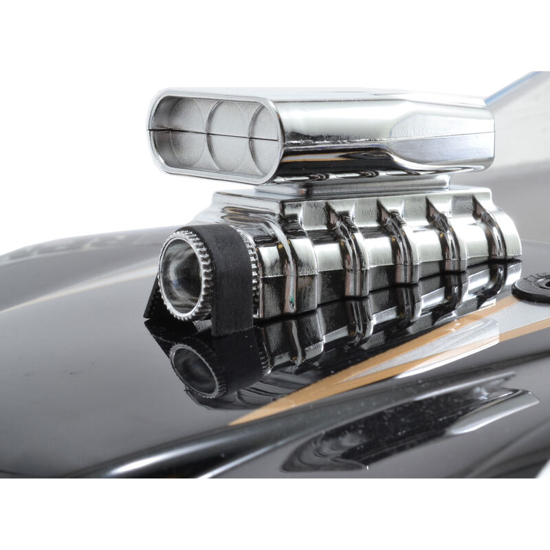 RPM Chrome Shotgun Style Mock Intake & Blower Rpm73543 for sale online